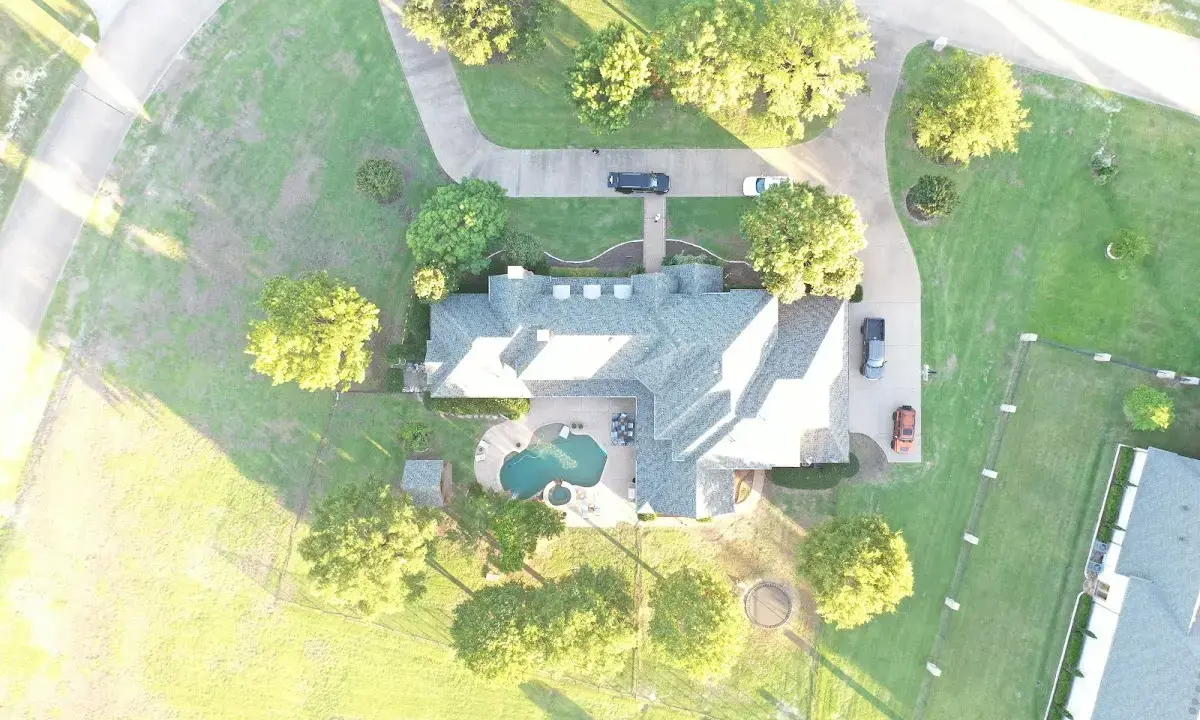 New shingle roof installation on a home in Topeka